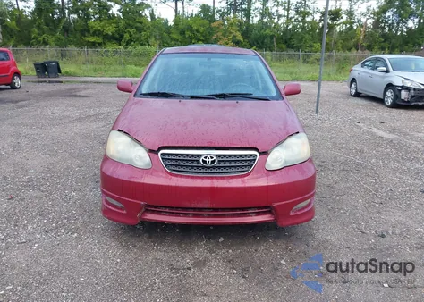 2005 Toyota Corolla S из США, поврежденный, VIN 1NXBR32E55Z423743